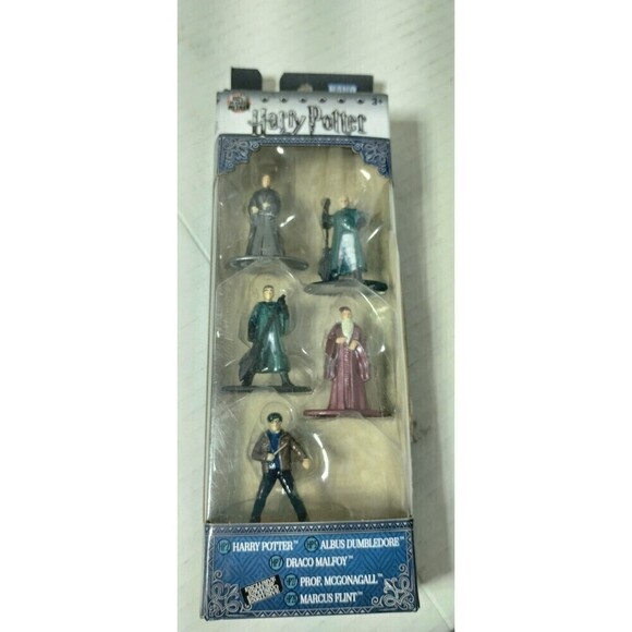 Harry Potter 1.5 Diecast Nano Metal Figures 5 Pack New in Box - Picture 2 of 8
